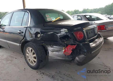 2004 Kia Amanti z USA, uszkodzony, nr VIN KNALD124545023707